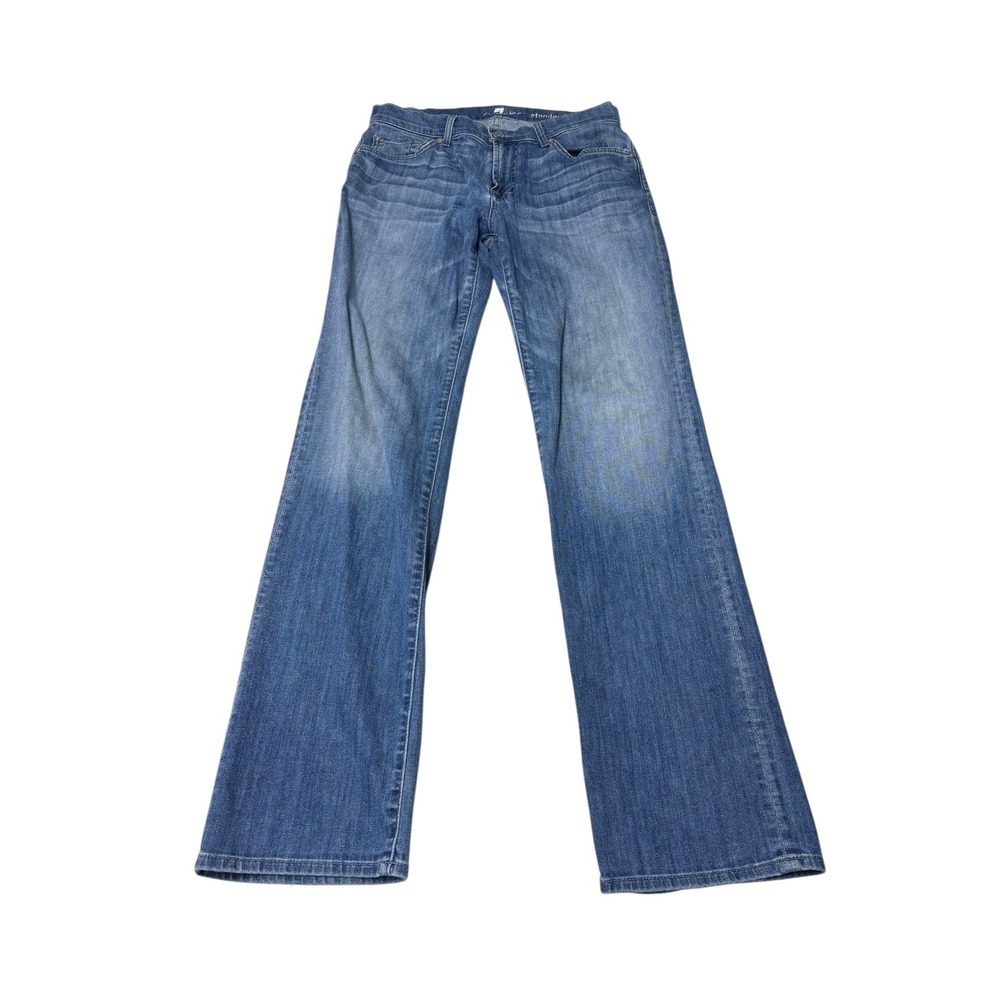 7 For All Mankind Standard Straight Leg Blue Jeans Mens Size 29x32 Stretch